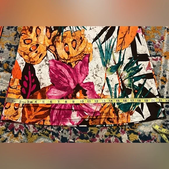 Monaco USA Strapless Colorful Wide Leg Jumpsuit - Picture 7 of 11